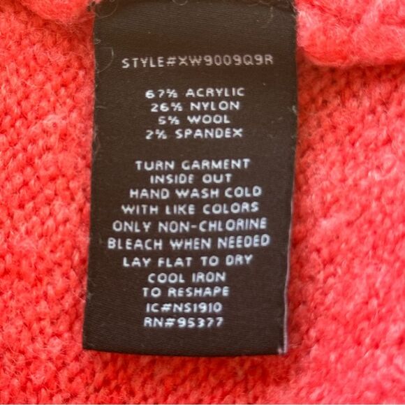 Sanctuary Coral Pocket Sweater Medium M - Picture 7 of 8